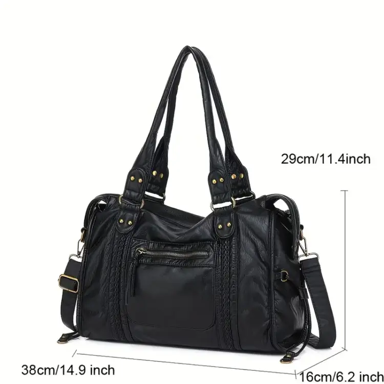 Stylish Y2K-Inspired Vintage Tote Bag - Image 2