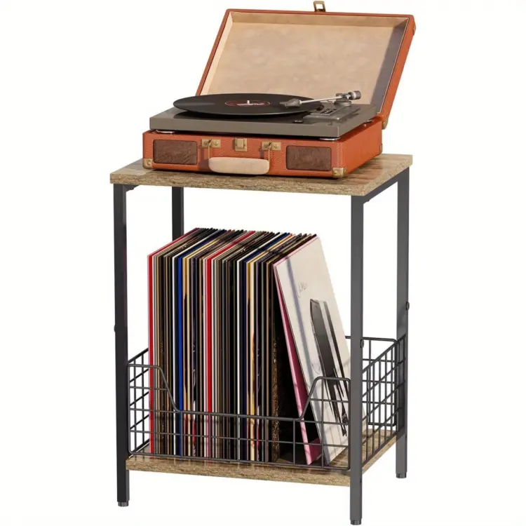 2-Tier Record Player Table