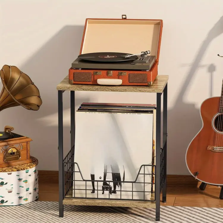 2-Tier Record Player Table - Image 3