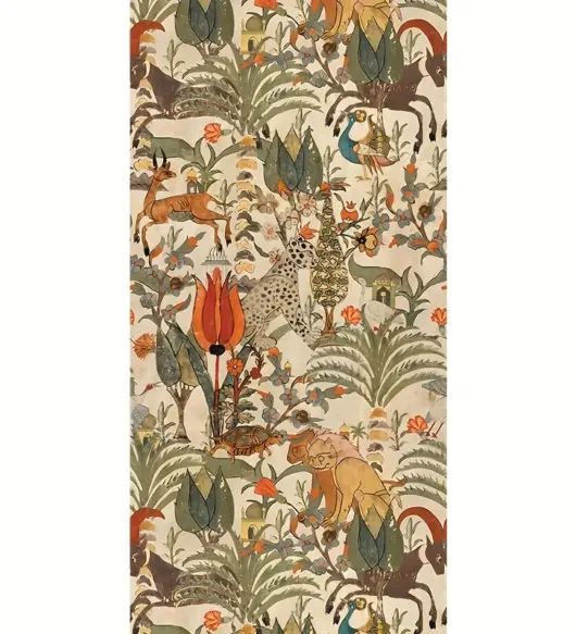 Self-Adhesive Vintage Animal Wallpaper