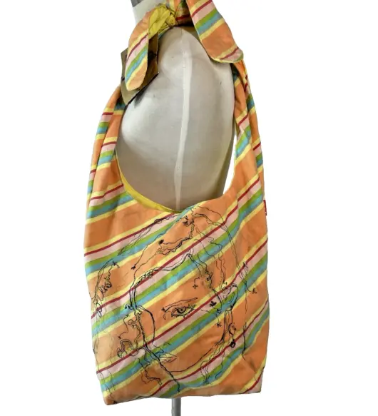 1970s NWT True Vintage Hollister Boho Hippie Crossbody Shoulder Bag Purse New