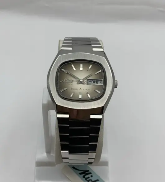 Vintage Mido Multistar Automatic Men’s Watch – 36mm Square Case
