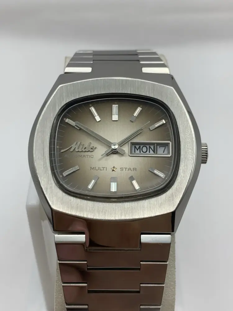 Vintage Mido Multistar Automatic Men’s Watch – 36mm Square Case - Image 2