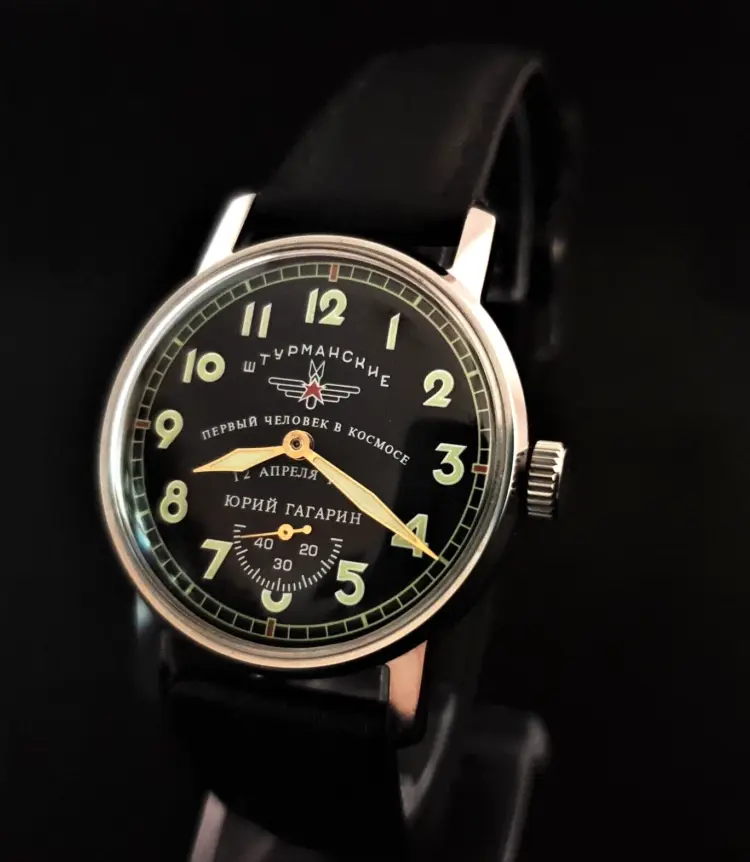 Vintage USSR Sturmanskie Mechanical Watch 2602 — Yuri Gagarin Edition