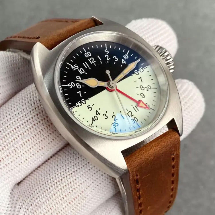Vintage Style Tandorio NH34 GMT Automatic Dive Watch | 200M Water Resistance | 36mm - Image 3