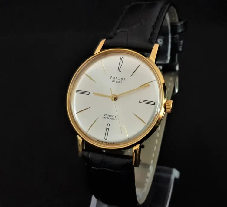 Vintage USSR Poljot De Luxe 2209 Ultra Slim – 23 Jewels - Image 3