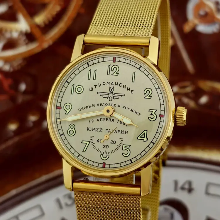 Vintage USSR Sturmanskie Gagarin 2602 – 15 Jewels