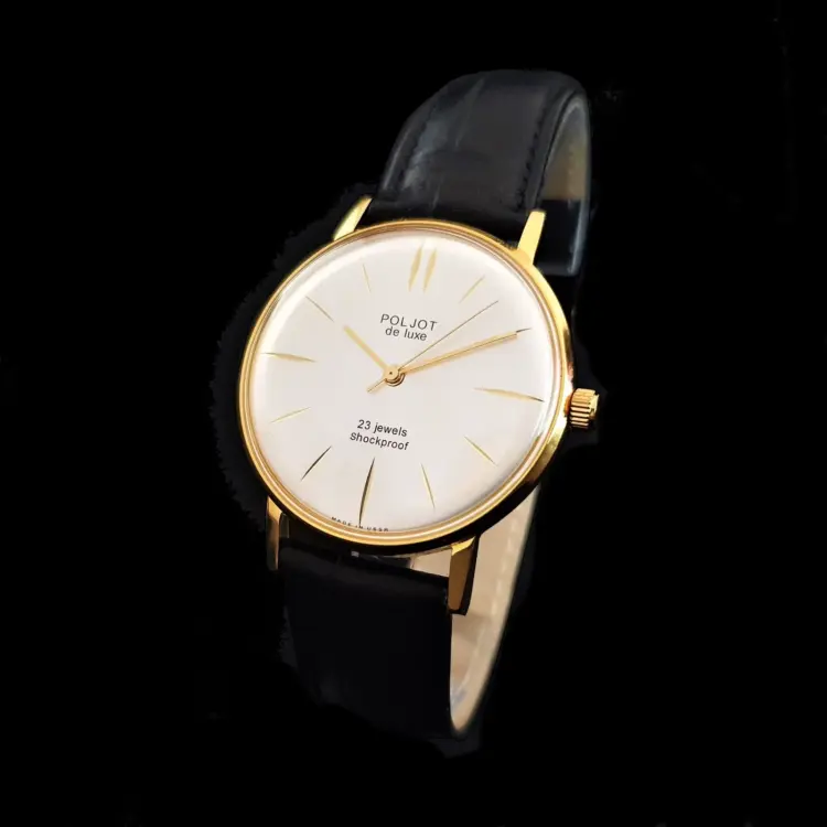 Vintage USSR Poljot De Luxe 2209 – Ultra Slim 23 Jewels