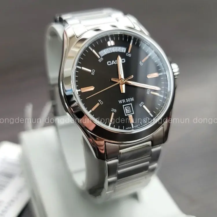 Casio MTP-1370D-1A2DF – Men's Analog Silver Watch