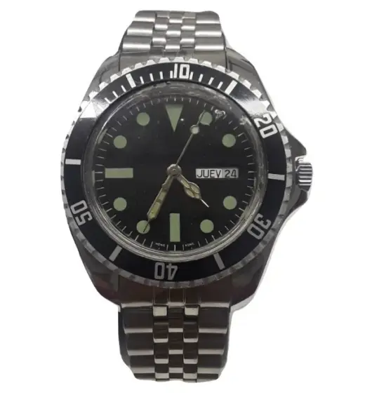 Stainless Steel Diver Watch – 36mm Quartz (New)
