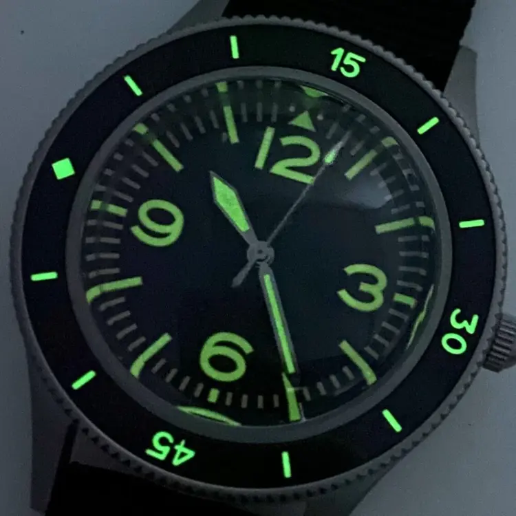 Tandorio NH35A Vintage Diver Watch – 40mm Automatic, 200M Waterproof - Image 2