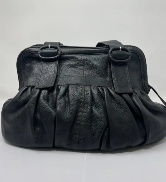 Cole Haan Rouched Village Soft Leather Shoulder Bag