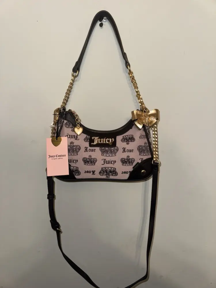 Juicy Couture Pink Logo Shoulder Bag – New with Tags