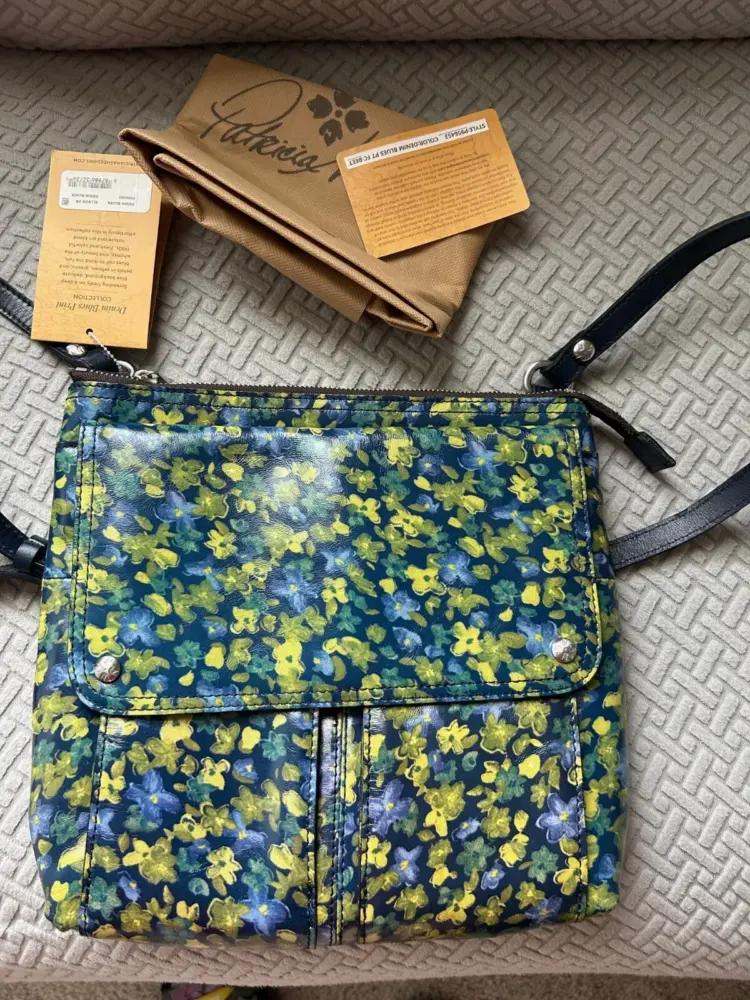 Patricia Nash ELLSON Leather Messenger Crossbody Bag - Image 2